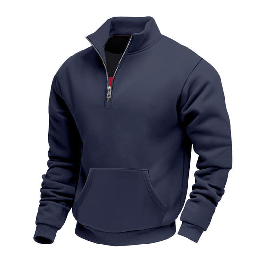 Men's Warm Half-Zip Sweatshirt
