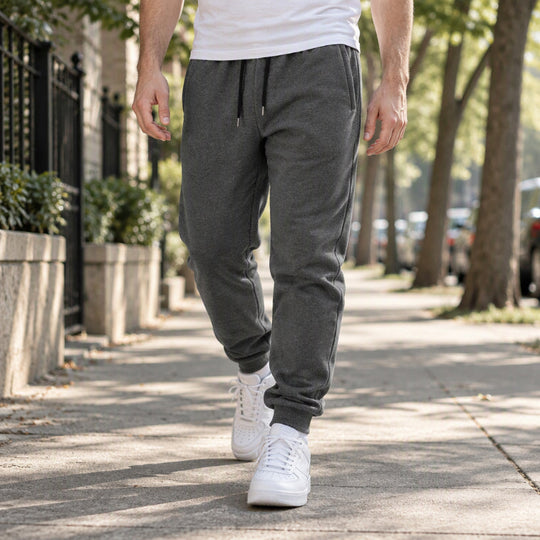 👖 Toasty Warmth, Secure Zip Storage | Men's Warm Joggers with Zipper Pockets