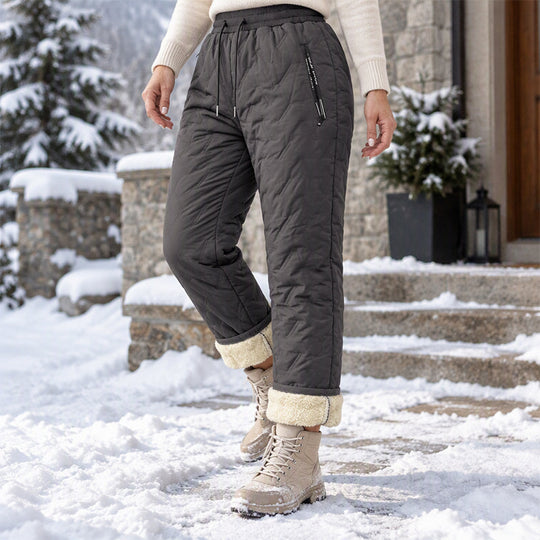 Women's Thick Plush-Lined Winter Pants⛰️𝙁𝙧𝙚𝙚 𝙎𝙝𝙞𝙥𝙥𝙞𝙣𝙜