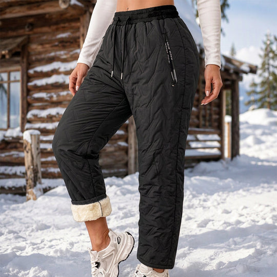 Women's Thick Plush-Lined Winter Pants⛰️𝙁𝙧𝙚𝙚 𝙎𝙝𝙞𝙥𝙥𝙞𝙣𝙜