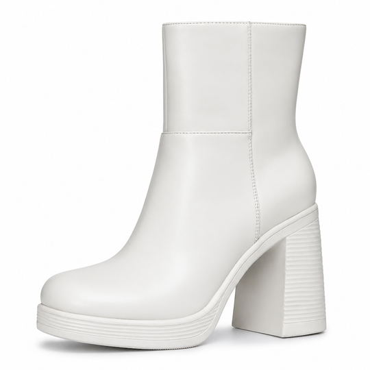 Thick Platform Chunky Heel Ankle Boots
