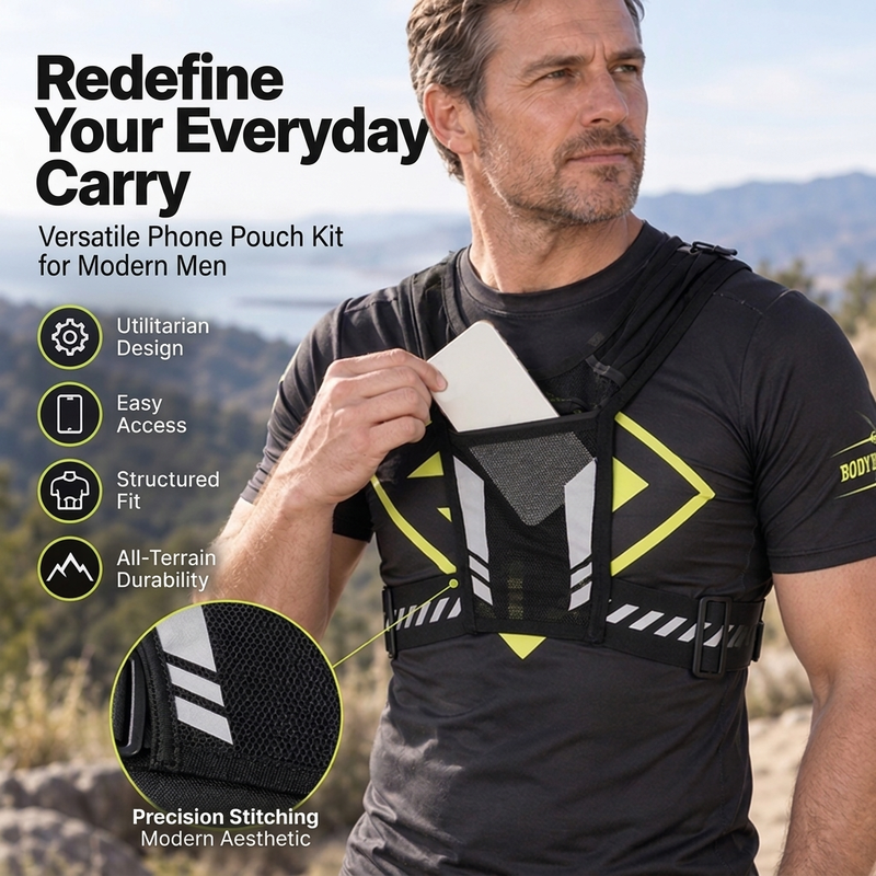 Running and Outdoor Hydration Vest for Phones