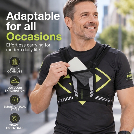 Running and Outdoor Hydration Vest for Phones
