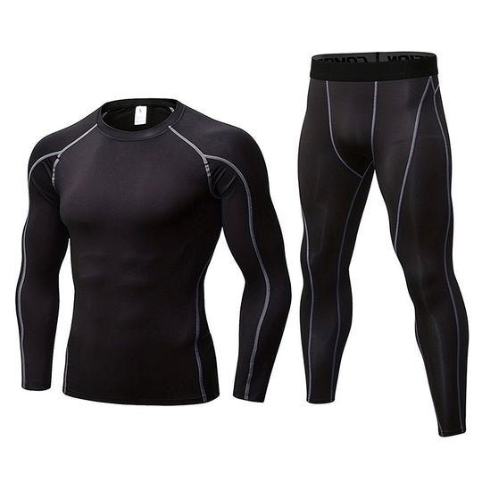 Men's Compression Workout Thermal Underwear Set