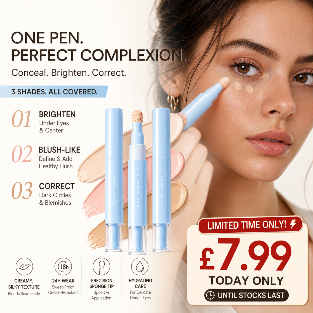 🖤 Black Friday Early Access: 40% OFF 🖤Multipurpose Concealer & Foundation Eye Concealer -👍24-hour Long-lasting