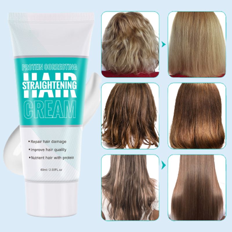 Proteinový korekční krém na narovnání vlasů (50% SLEVA)