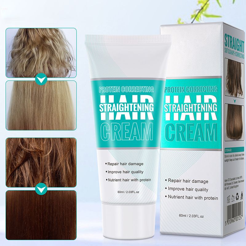 Proteinový korekční krém na narovnání vlasů (50% SLEVA)