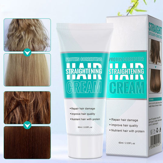 Proteinový korekční krém na narovnání vlasů (50% SLEVA)