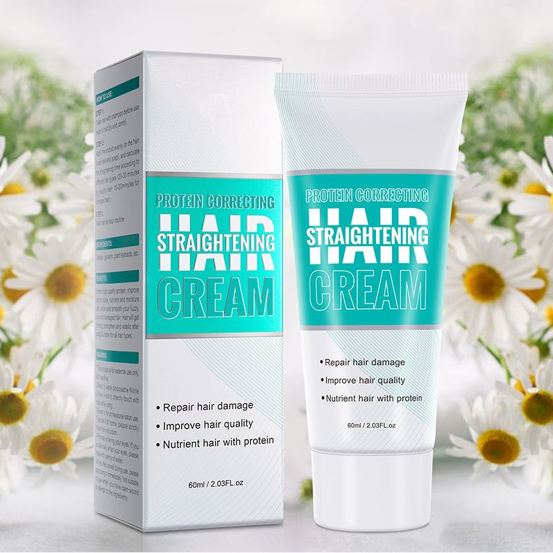 Proteinový korekční krém na narovnání vlasů (50% SLEVA)