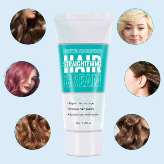 Proteinový korekční krém na narovnání vlasů (50% SLEVA)