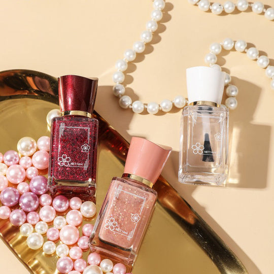 Ei-paista ja nopeasti kuivuva monivärinen kynsilakka