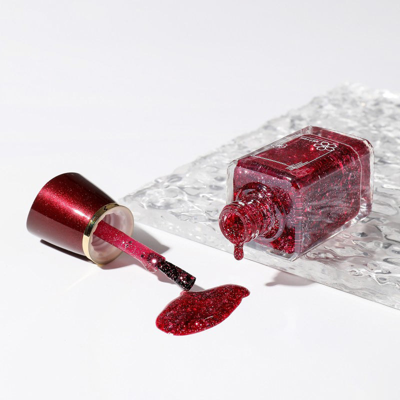 Ei-paista ja nopeasti kuivuva monivärinen kynsilakka