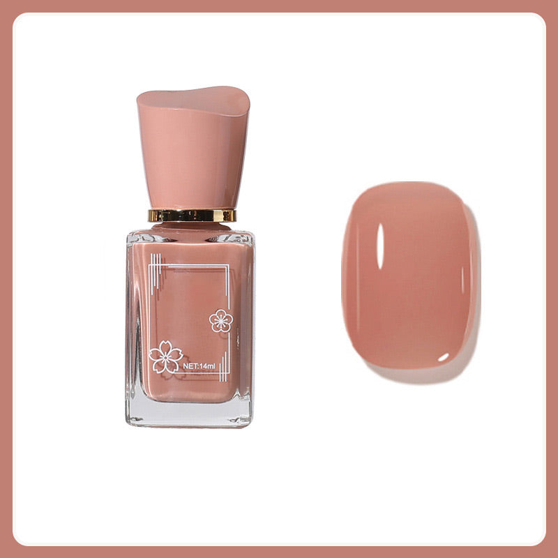 Ei-paista ja nopeasti kuivuva monivärinen kynsilakka