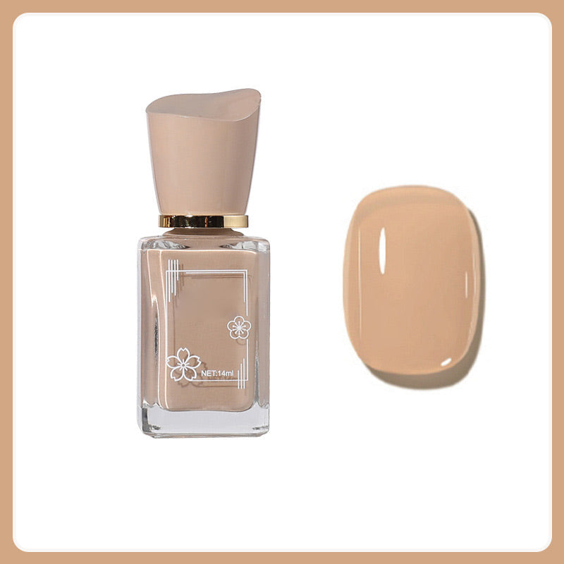 Ei-paista ja nopeasti kuivuva monivärinen kynsilakka