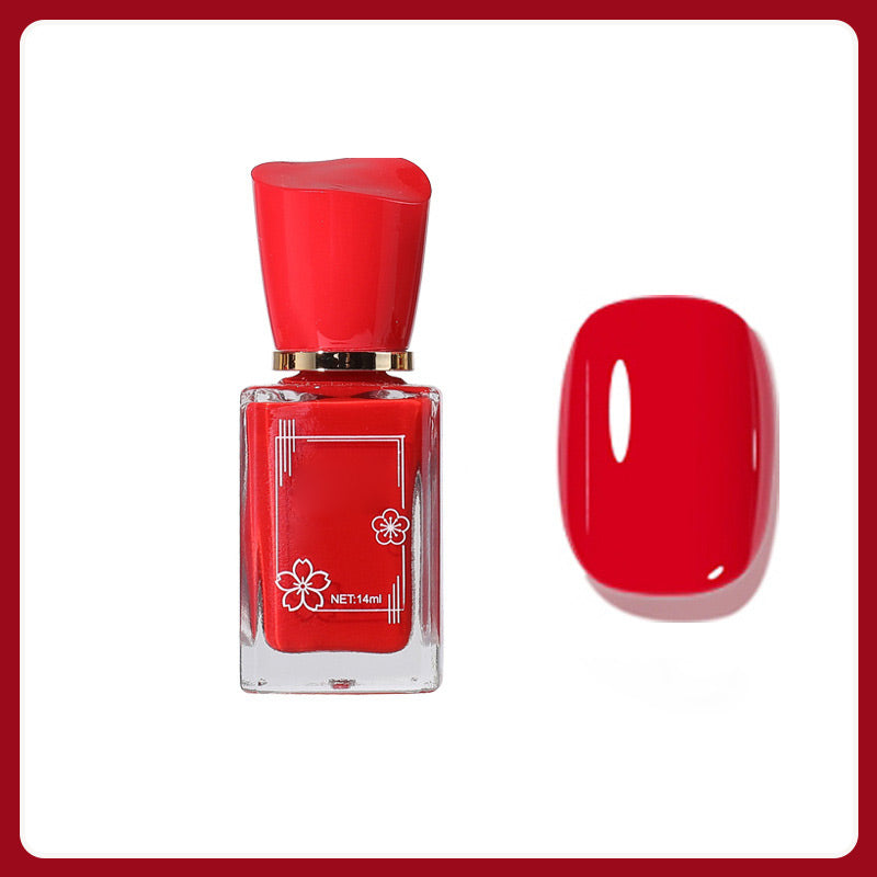 Ei-paista ja nopeasti kuivuva monivärinen kynsilakka