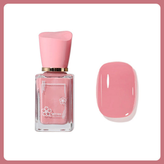 Ei-paista ja nopeasti kuivuva monivärinen kynsilakka