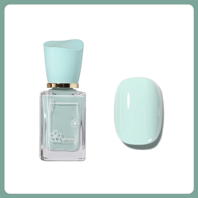 Ei-paista ja nopeasti kuivuva monivärinen kynsilakka