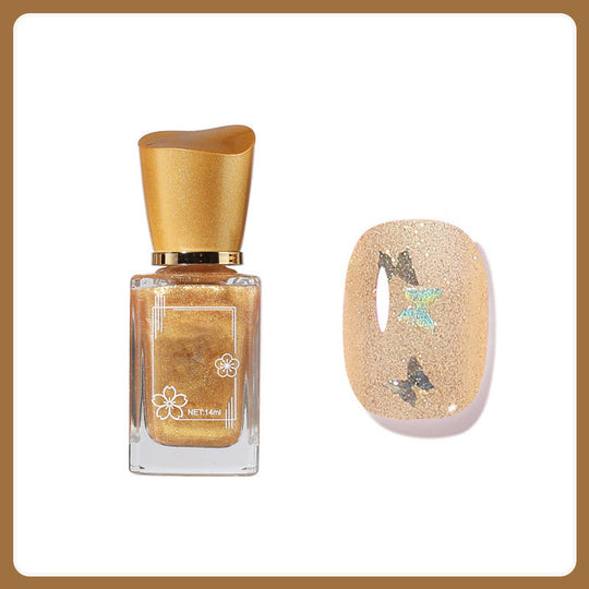 Ei-paista ja nopeasti kuivuva monivärinen kynsilakka