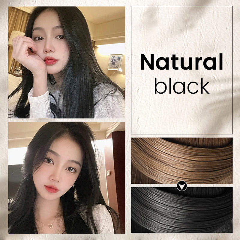 Vopsea de păr colorată din plante - Cu aplicator de pieptene inovator