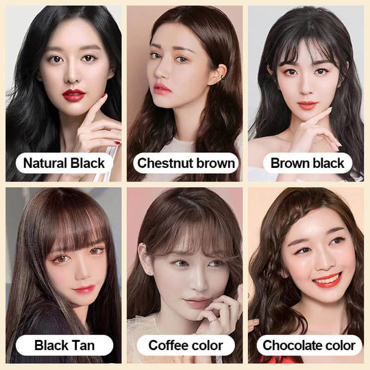 Bubbla hårfärgning grädde växt essens