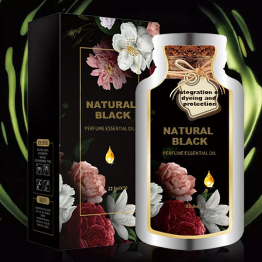 Tinte de cabello de burbujas de aceite esencial