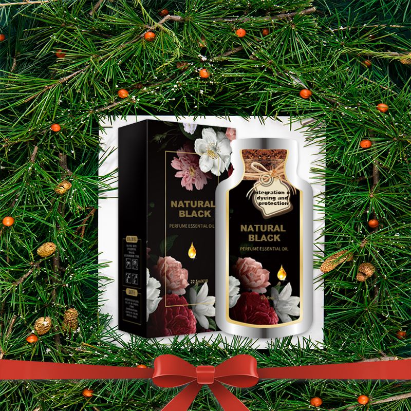 Tinte de cabello de burbujas de aceite esencial